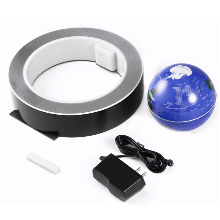 Round LED World Map Floating Globe Magnetic Levitation Light Anti Gravity Magic - Melegancy