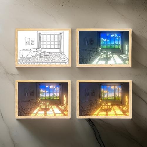 Alluminei 3D Gemälde