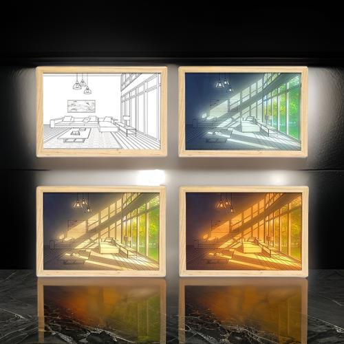 Alluminei 3D Gemälde