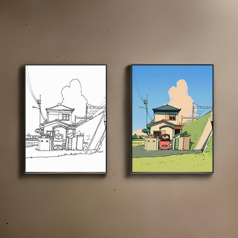 Anime Kunstwerke