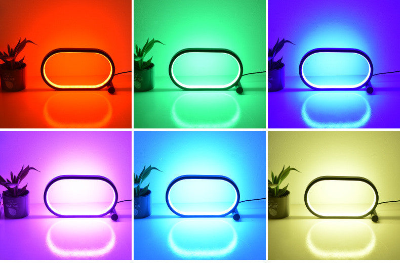 Ovale Touch LED Lampe - Melegancy